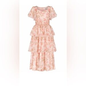 Floral Tiered Maxi Dress